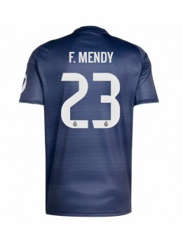 Real Madrid Ferland Mendy #23 Gostujuci Dres 2025-26 Kratak Rukavima Real Madrid Ferland Mendy #23 Gostujuci Dres 2025-26 Kratak Rukavima